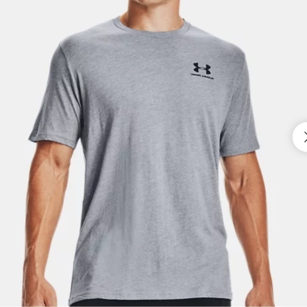 Men’s 2XL Under Armor Grey Short Sleeve Tee